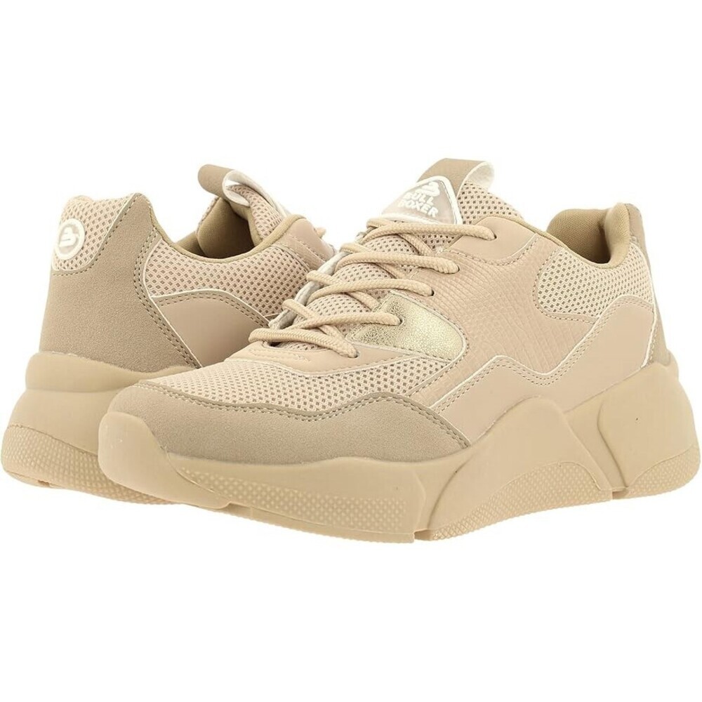 Bullboxer Ebi Sneaker Women's US 11 Mink Lace-Up Comfort Shoes JOBB672